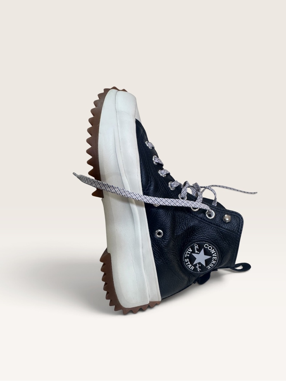 Converse Run Star Hike Leather Platform High Top Sneakers Women’s 8 - Picture 5 of 8
